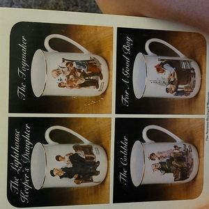 NWOT Norman Rockwell Collector's Procelain Mug